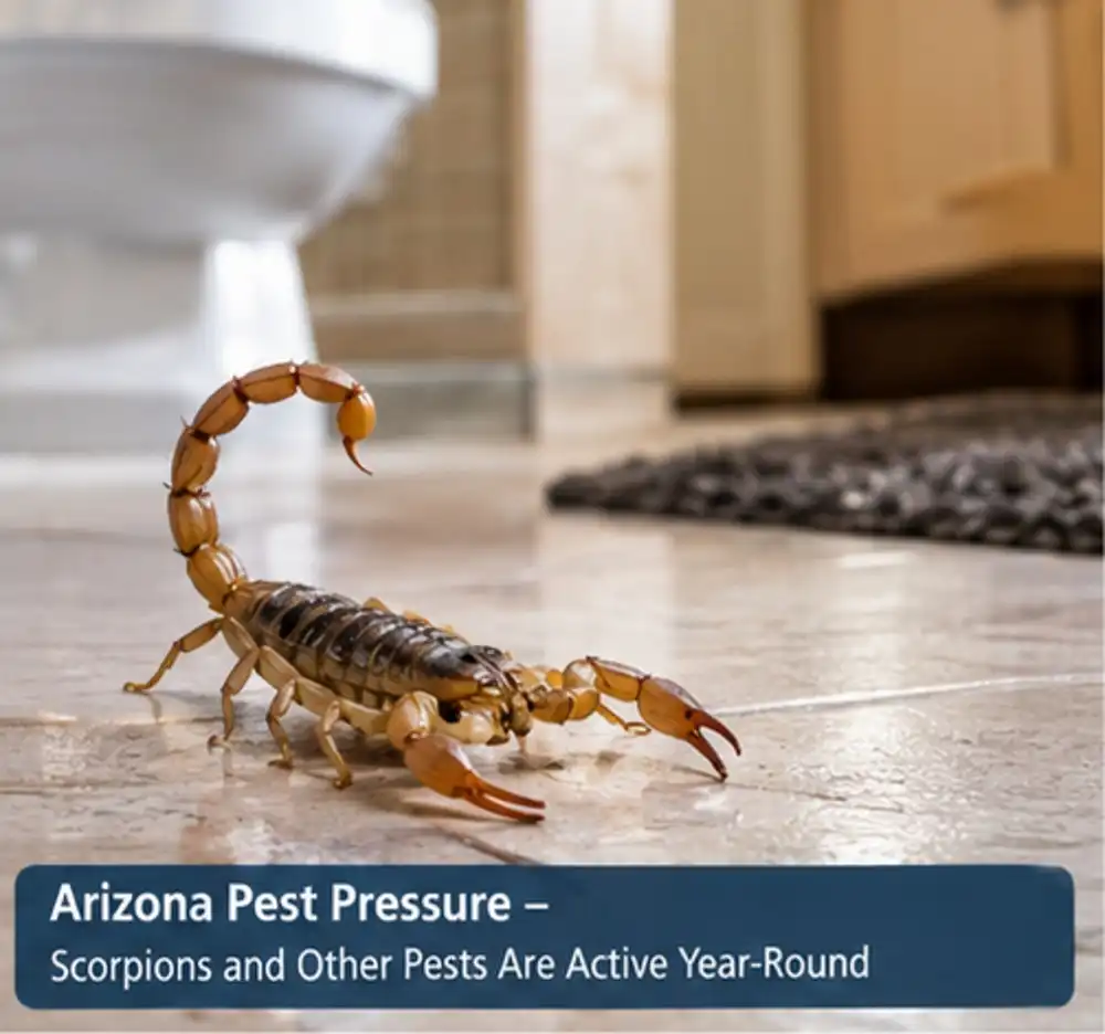 Arizona Pest Pressure Never Takes a Day Off