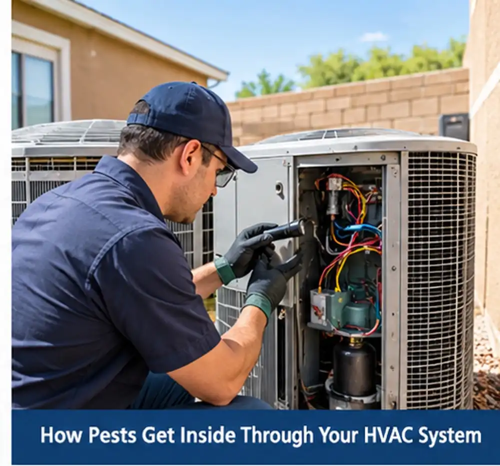 How Pests Get Inside Through Your HVAC System