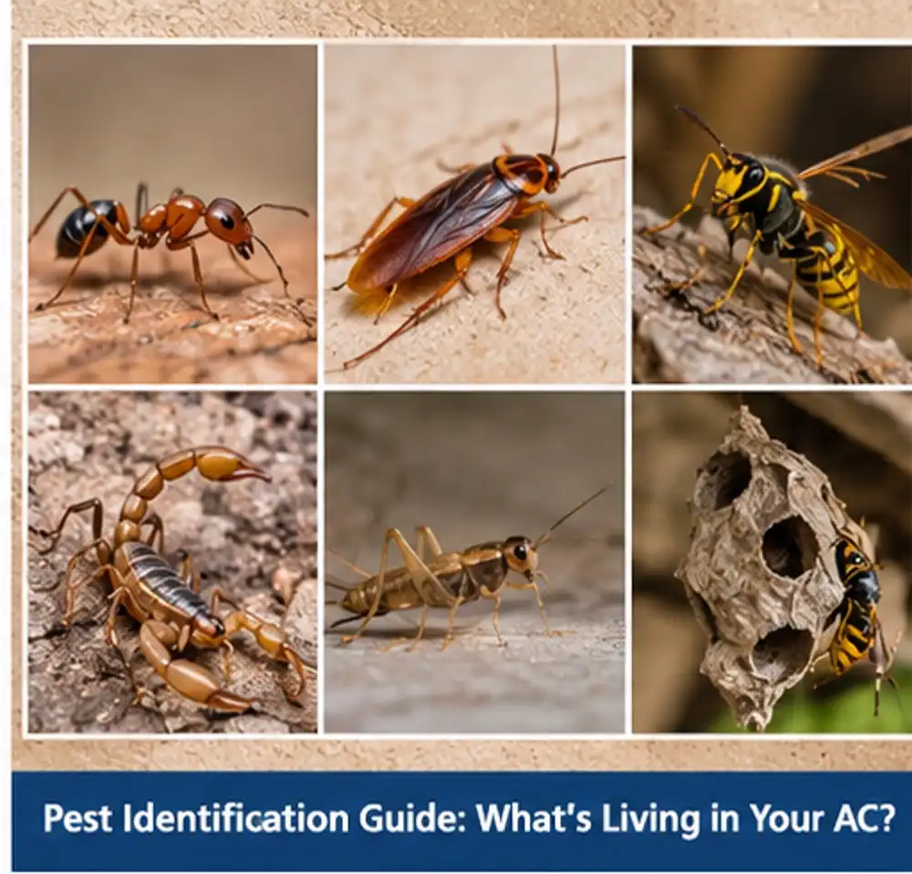 Pest Identification Guide What's Living in Your AC