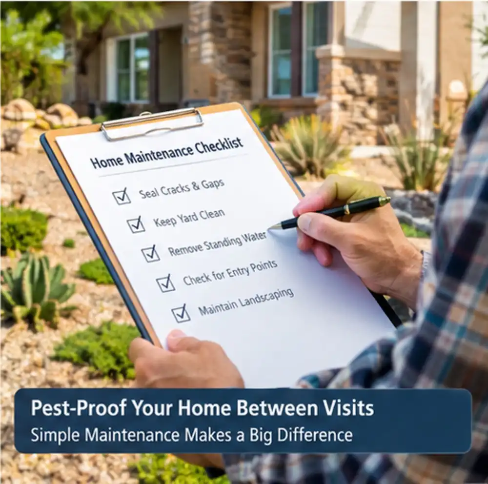 Pest-Proof Your Home Between Visits: Maintenance Checklist