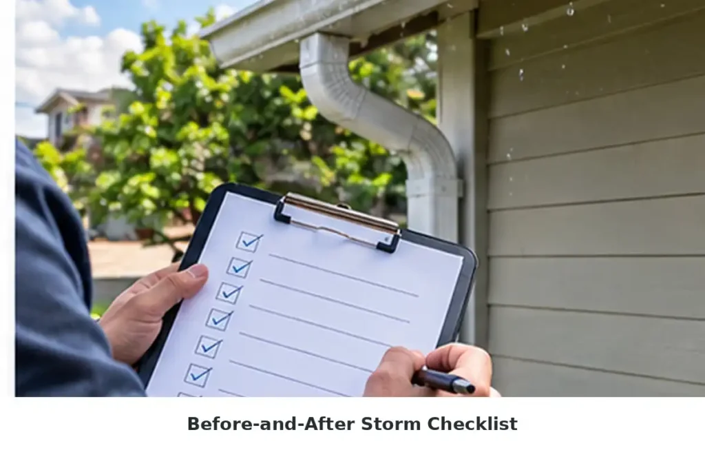 Property Maintenance Checklist Before and After Monsoon Rain