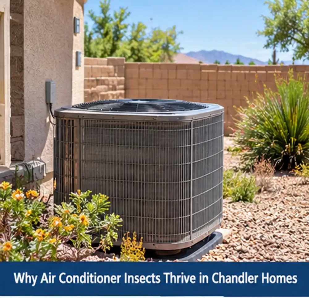 Why Air Conditioner Insects Thrive in Chandler Homes